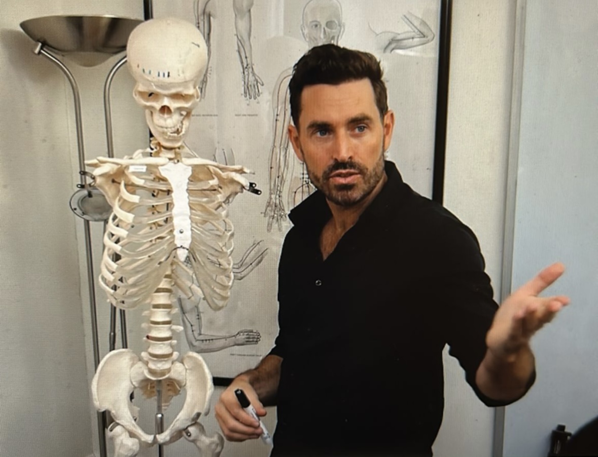 Johnny Childs teaching at Yellow Path